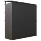 Outsunny Kaminholzregal 185 x 62 x 184 cm Brennholzregal mit wasserdichter Abdeckung