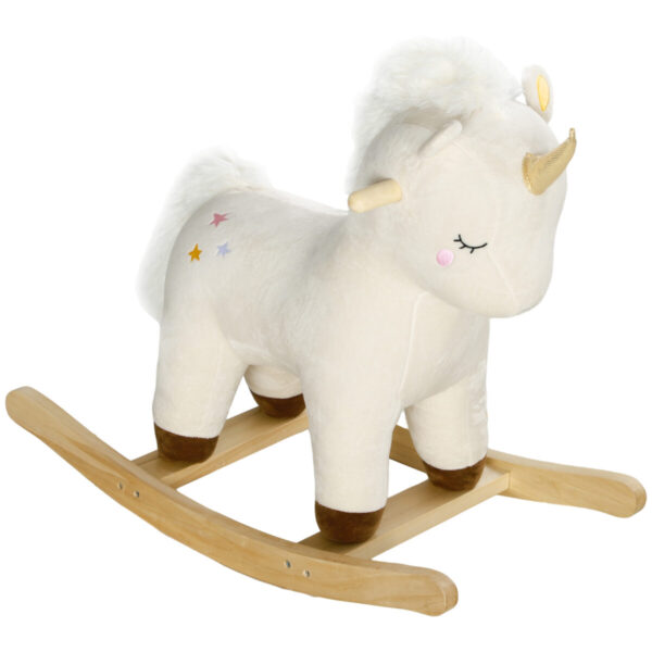 AIYAPLAY Schaukeltier mit Unicorn Design