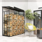 Feuerholzregal für Outdoor